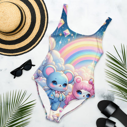 Hallyu Vibe Couture One-Piece Swimsuit