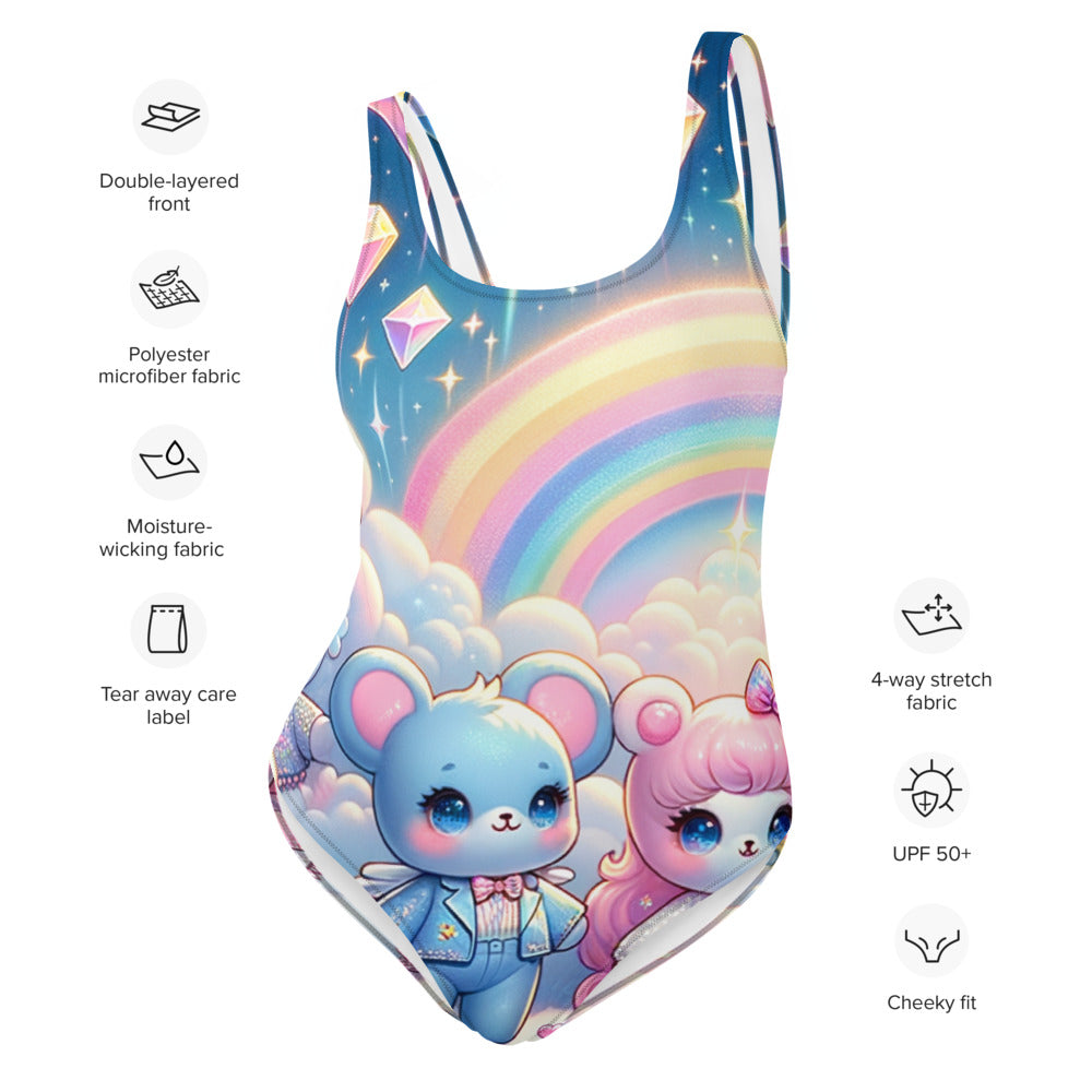 Hallyu Vibe Couture One-Piece Swimsuit