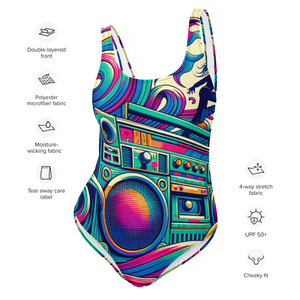 Hallyu Vibe Couture One-Piece Swimsuit