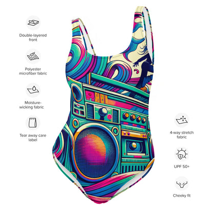 Hallyu Vibe Couture One-Piece Swimsuit