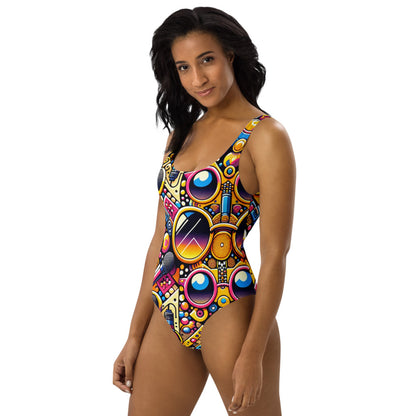 Hallyu Vibe Couture One-Piece Swimsuit