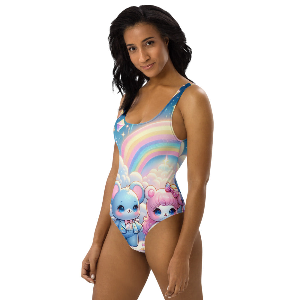 Hallyu Vibe Couture One-Piece Swimsuit