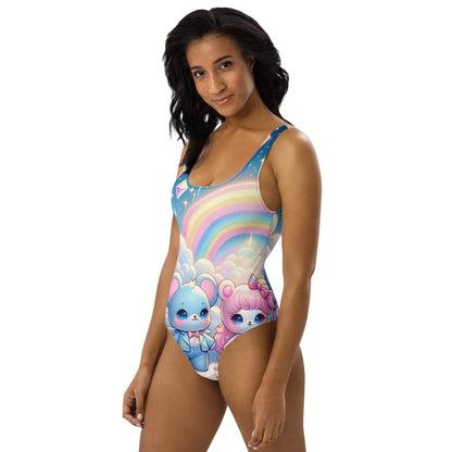 Hallyu Vibe Couture One-Piece Swimsuit