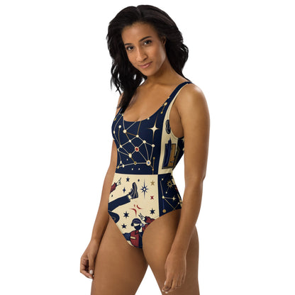 Hallyu Vibe Couture One-Piece Swimsuit