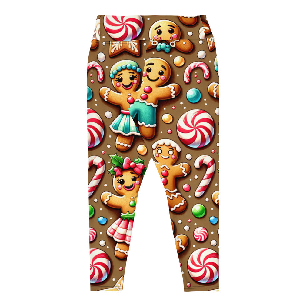 Whimsical Winter Wear Plus Size Leggings