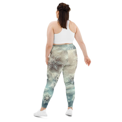 Whimsical Winter Wear Plus Size Leggings
