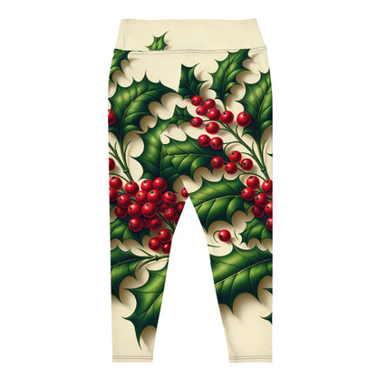 Whimsical Winter Wear Plus Size Leggings