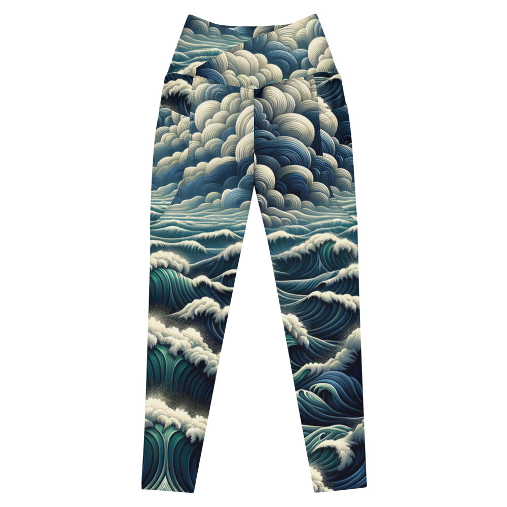 Tempest Threads Crossover Leggings with Pockets