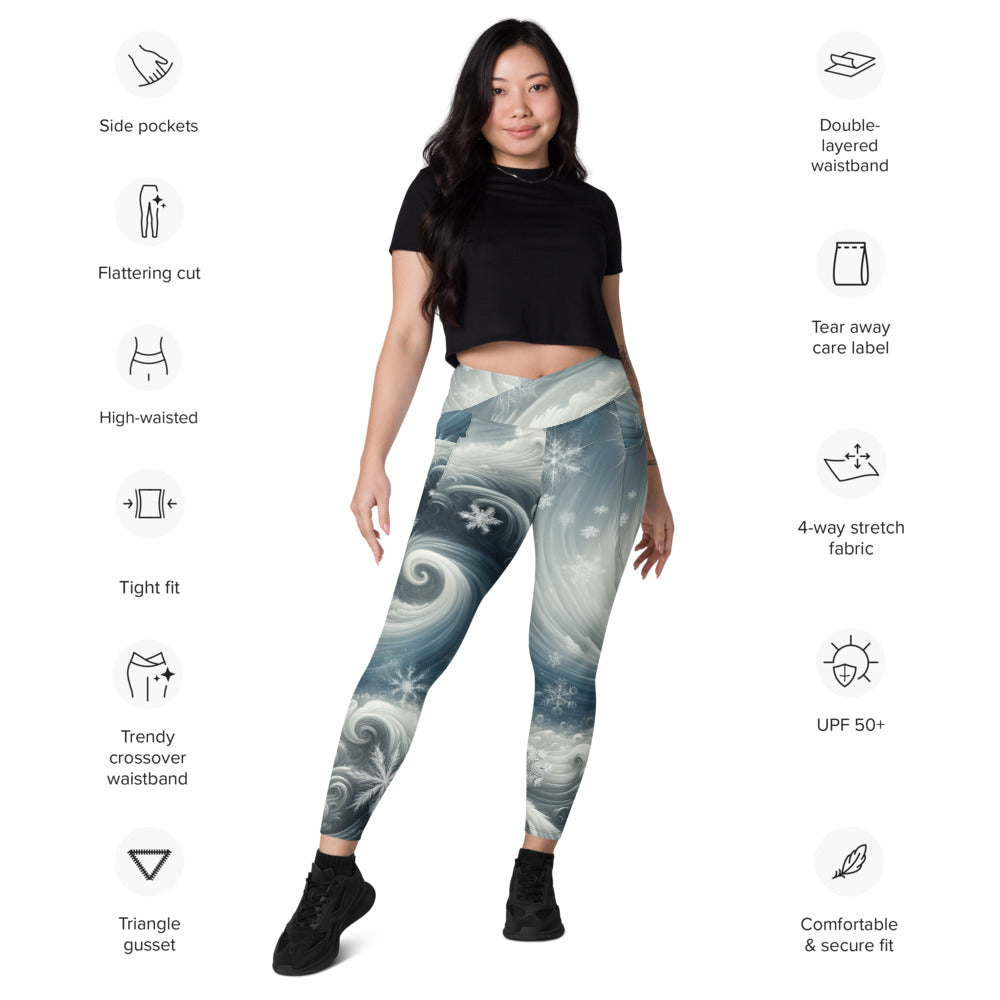 Tempest Threads Crossover Leggings with Pockets