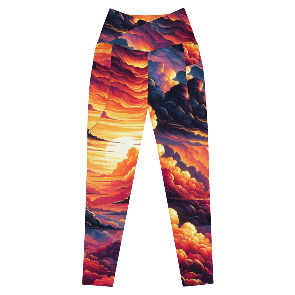 Tempest Threads Crossover Leggings with Pockets