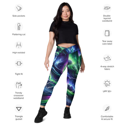 Tempest Threads Crossover Leggings with Pockets