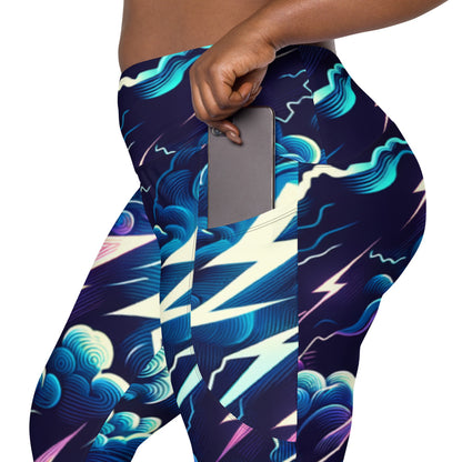 Tempest Threads Crossover Leggings with Pockets