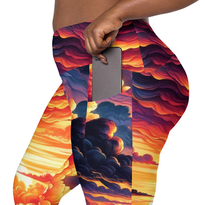 Tempest Threads Crossover Leggings with Pockets