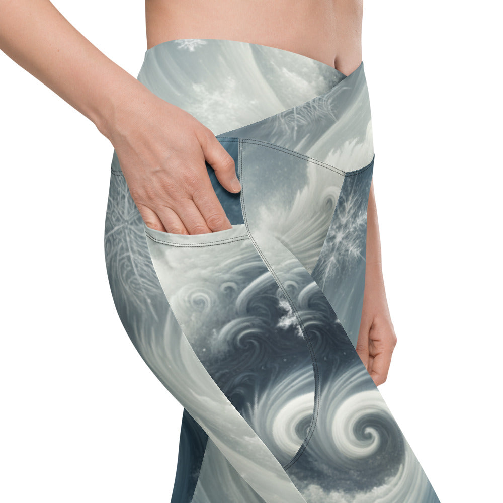Tempest Threads Crossover Leggings with Pockets