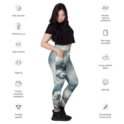 Tempest Threads Crossover Leggings with Pockets