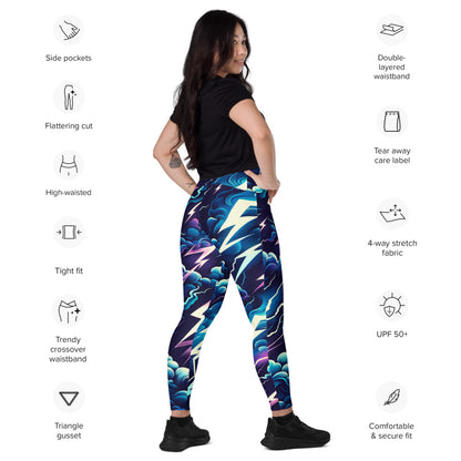 Tempest Threads Crossover Leggings with Pockets