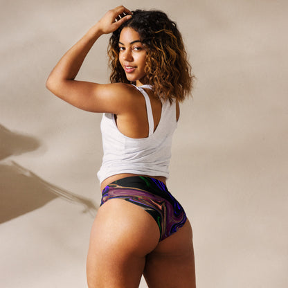 Regal High-Waisted Bikini Bottom