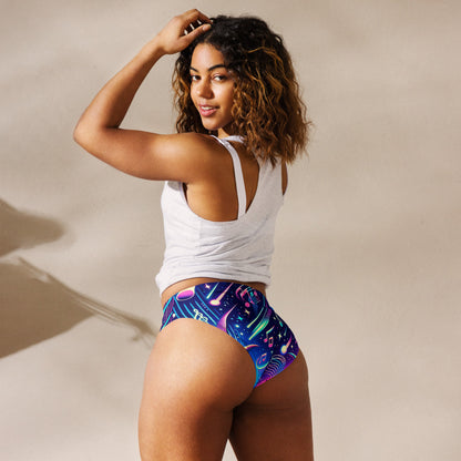 Hallyu Vibe Couture High-Waisted Bikini Bottom