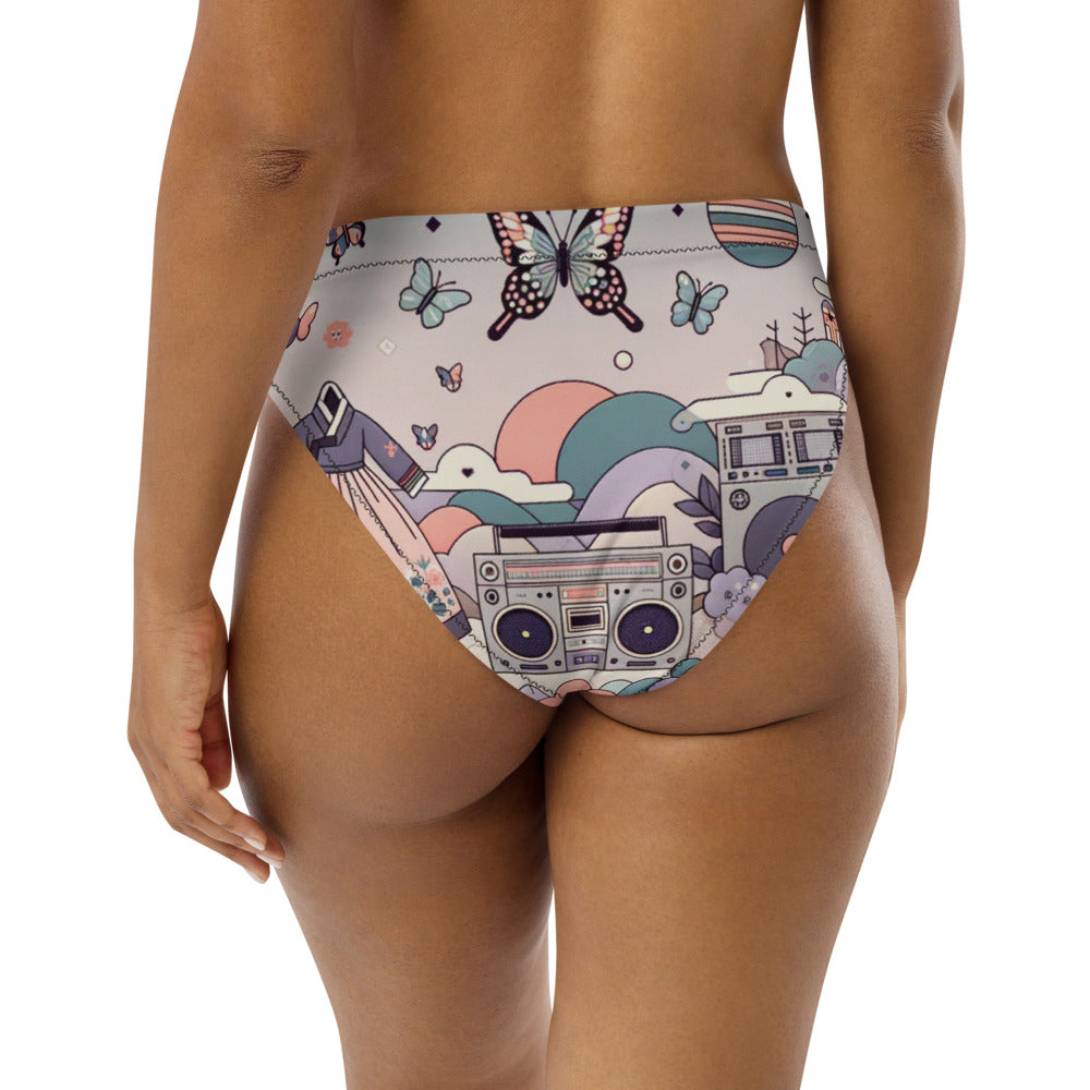 Hallyu Vibe Couture High-Waisted Bikini Bottom