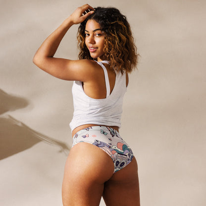 Hallyu Vibe Couture High-Waisted Bikini Bottom