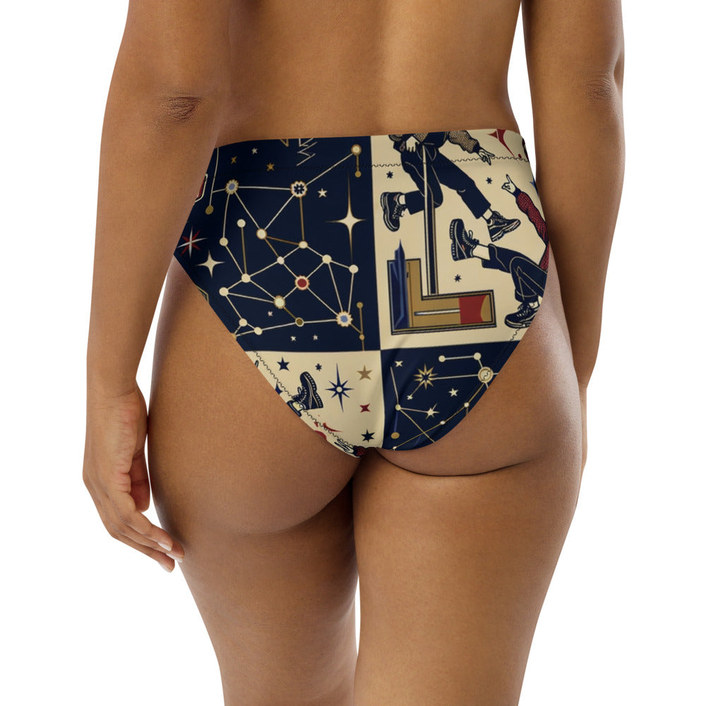 Hallyu Vibe Couture High-Waisted Bikini Bottom