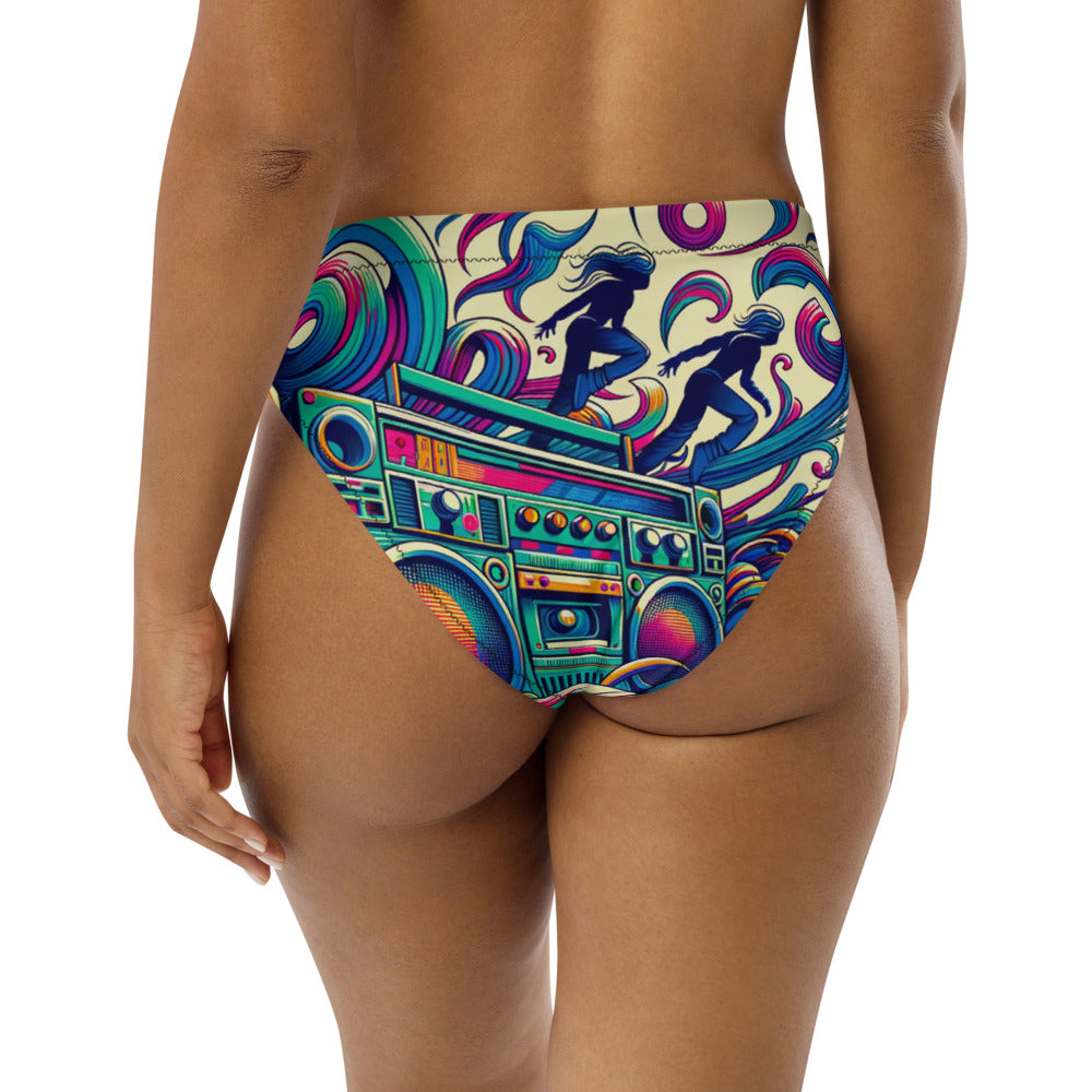 Hallyu Vibe Couture High-Waisted Bikini Bottom