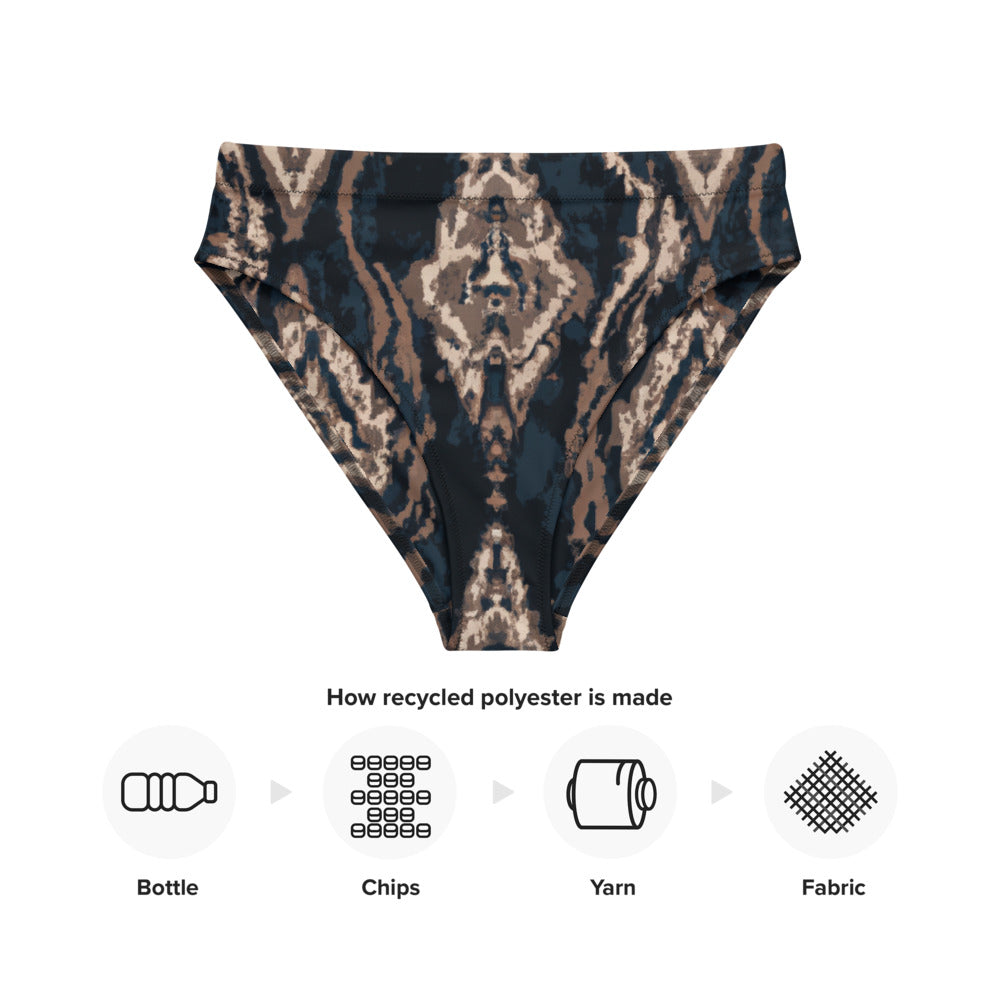 Regal High-Waisted Bikini Bottom