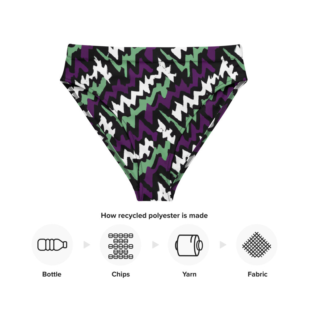 Regal High-Waisted Bikini Bottom
