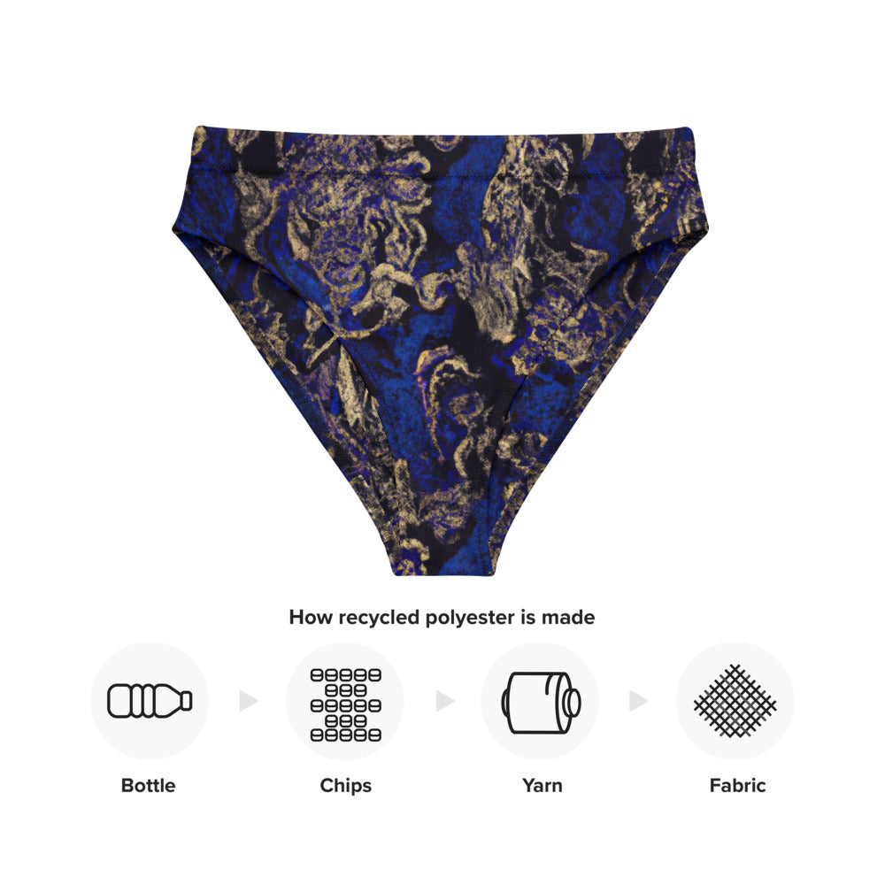 Regal High-Waisted Bikini Bottom