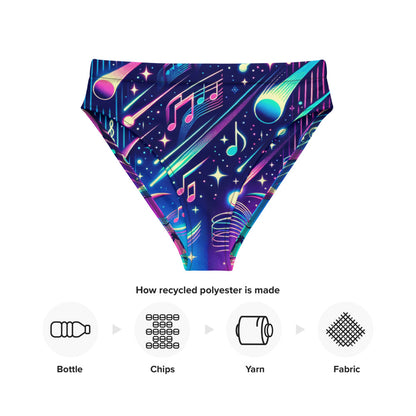 Hallyu Vibe Couture High-Waisted Bikini Bottom