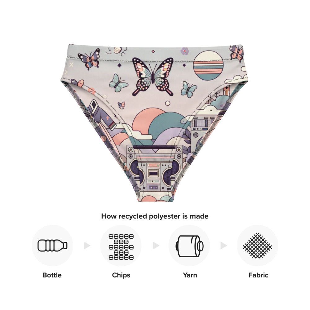 Hallyu Vibe Couture High-Waisted Bikini Bottom