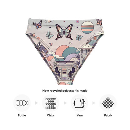 Hallyu Vibe Couture High-Waisted Bikini Bottom