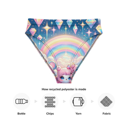 Hallyu Vibe Couture High-Waisted Bikini Bottom