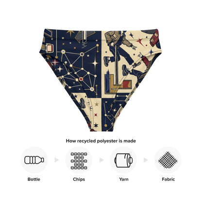 Hallyu Vibe Couture High-Waisted Bikini Bottom