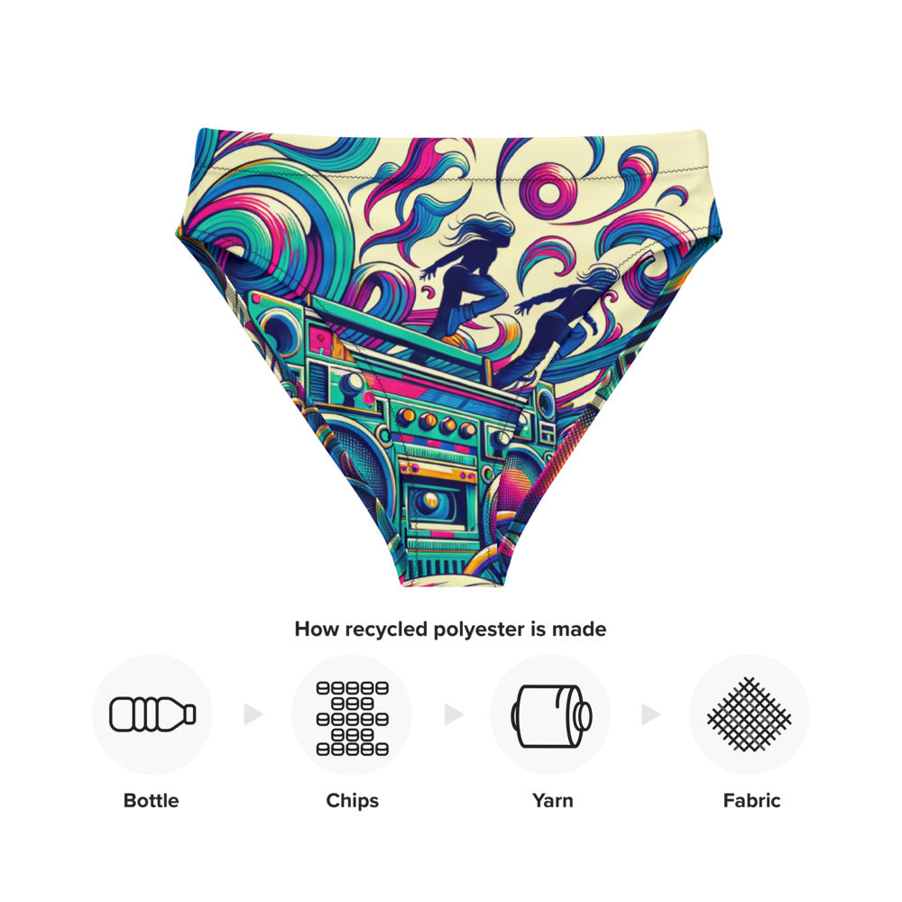 Hallyu Vibe Couture High-Waisted Bikini Bottom