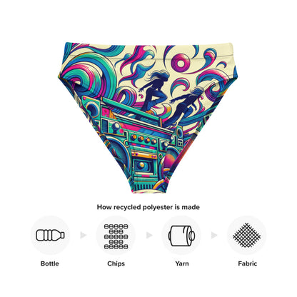 Hallyu Vibe Couture High-Waisted Bikini Bottom