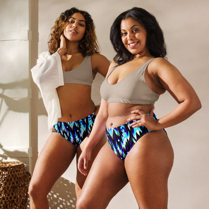 Regal High-Waisted Bikini Bottom