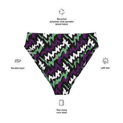Regal High-Waisted Bikini Bottom