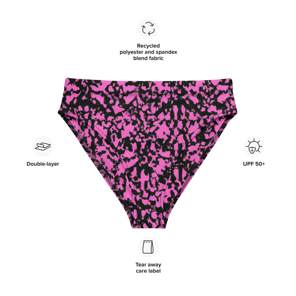 Regal High-Waisted Bikini Bottom