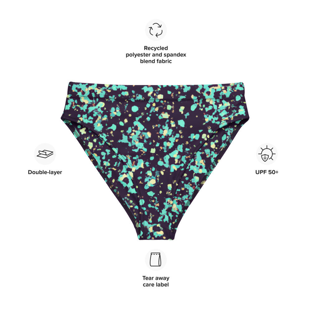 Regal High-Waisted Bikini Bottom