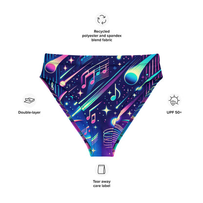 Hallyu Vibe Couture High-Waisted Bikini Bottom