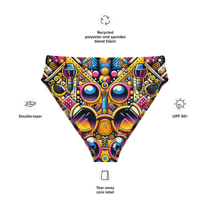 Hallyu Vibe Couture High-Waisted Bikini Bottom