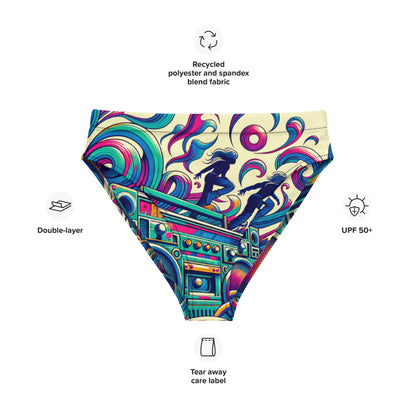 Hallyu Vibe Couture High-Waisted Bikini Bottom