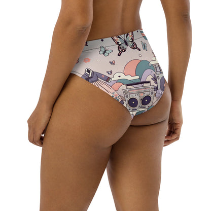 Hallyu Vibe Couture High-Waisted Bikini Bottom