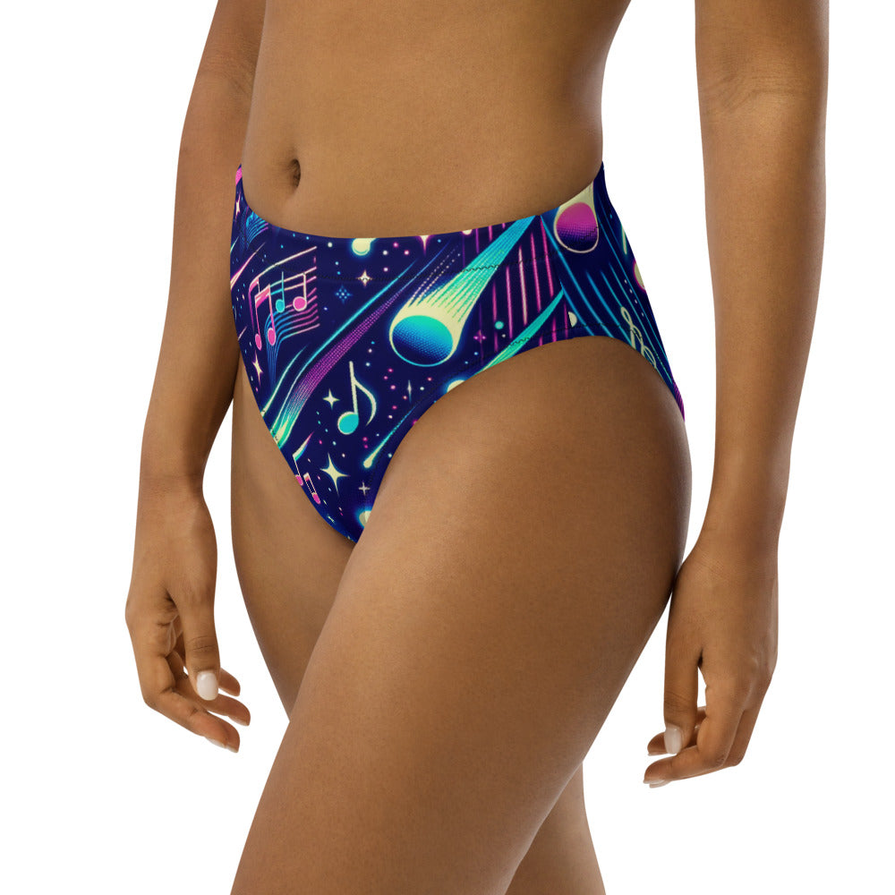 Hallyu Vibe Couture High-Waisted Bikini Bottom