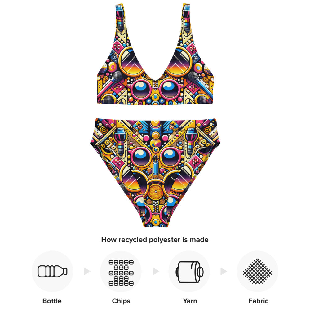 Hallyu Vibe Couture High-Waisted Bikini