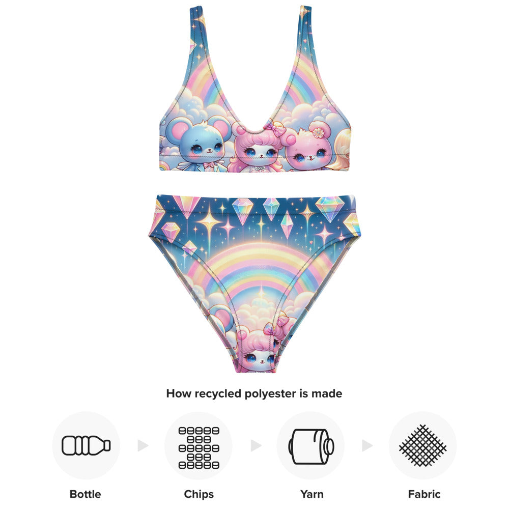 Hallyu Vibe Couture High-Waisted Bikini