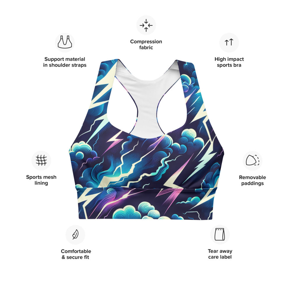Tempest Threads Longline Sports Bra