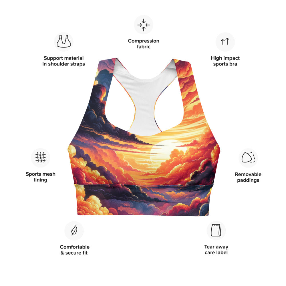Tempest Threads Longline Sports Bra