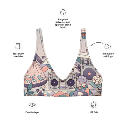 Hallyu Vibe Couture Padded Bikini Top